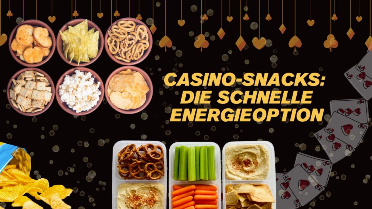 Holen Sie sich einen Teller mit Snacks und anmelden Sie sich im Online Casino